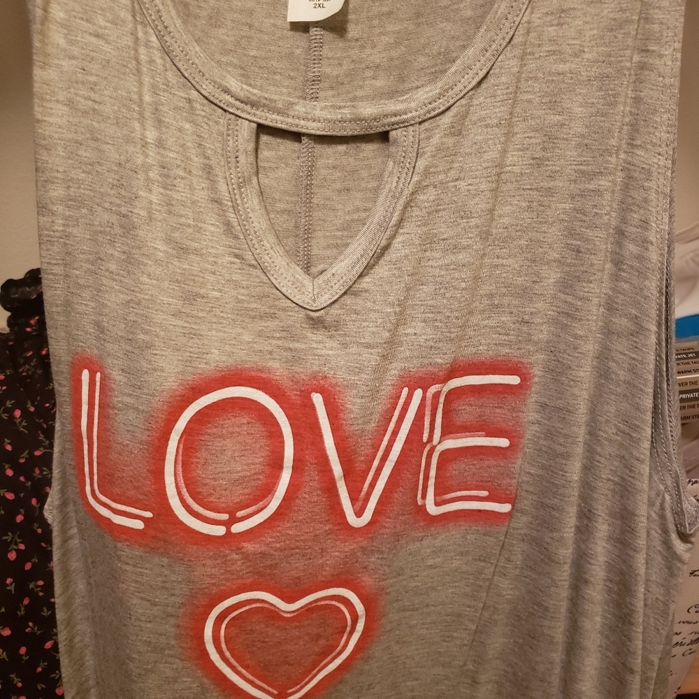 Love tank top